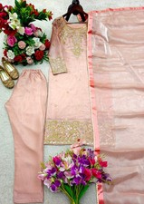 Designer Indian Pakistani Salwar Kameez Bollywood Dress Party Wear Suit Wedding