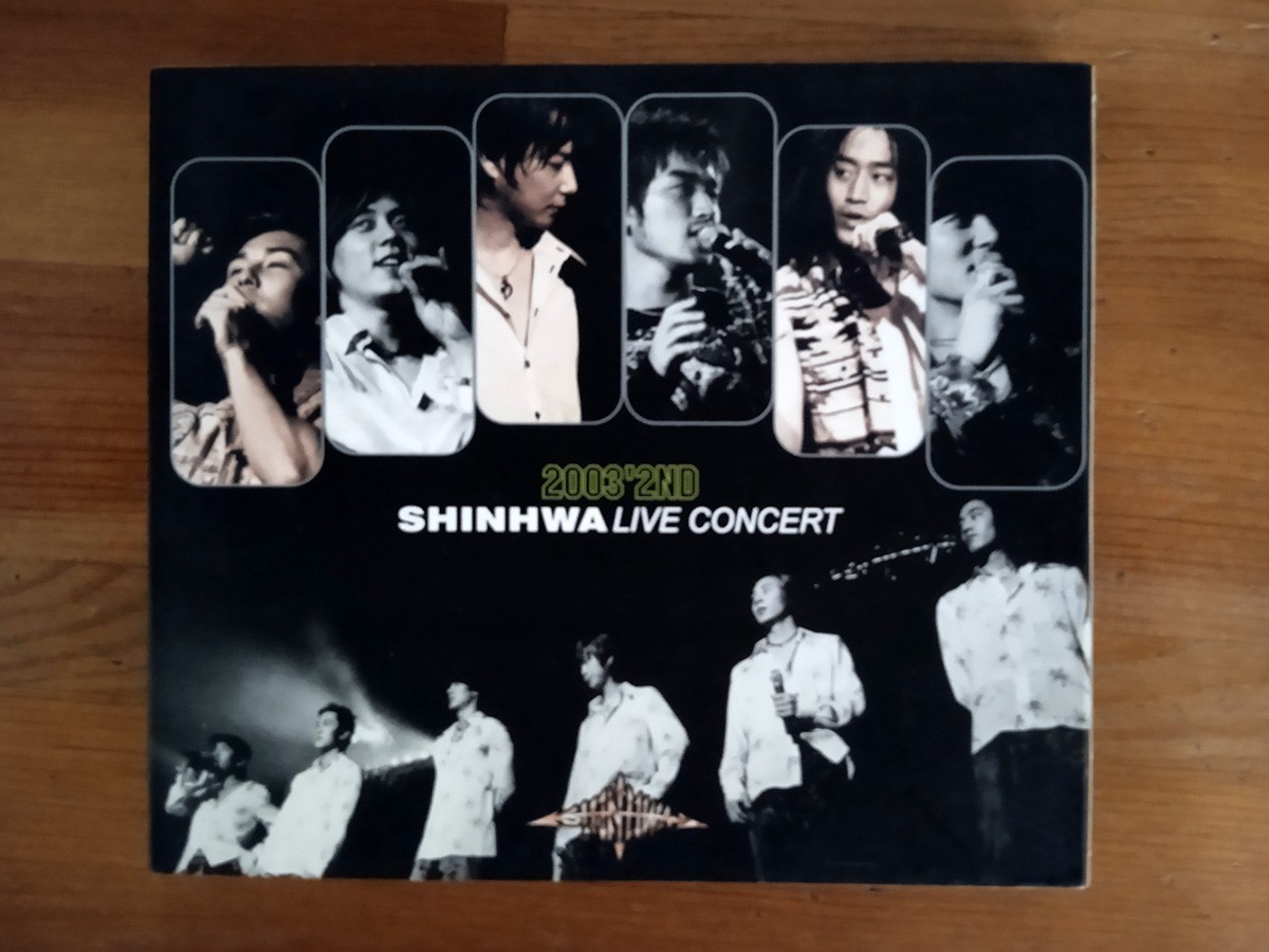 神話 SHINHWA Live Concert DVD Korean 2 VCD SHINHWA 신화神話2003 2ND LIVE CONCERT Lee Min-woo | eBay