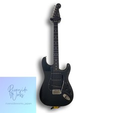 Fender Japan AST 2015 BLK E-Gitarre Black SSS Synchro