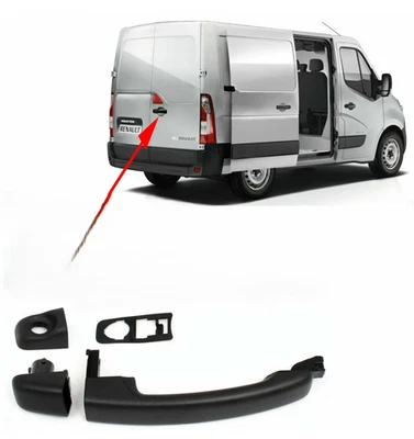 POIGNEE DE PORTE ARRIERE RENAULT MASTER OPEL MOVANO B NV400 806064414R - Photo 1/4