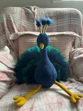 Limited Edition Retired Peacock Jellycat Highly Collectible 
