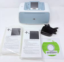 HP Photosmart A526 Blue Photo Inkjet Printer w/ Paper