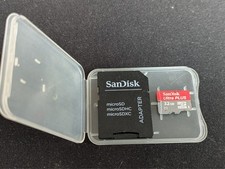 Sandisk Ultra Plus MicroSDHC UHS-I Card With Adapter 32Gb 130 Mbps Micro SD!