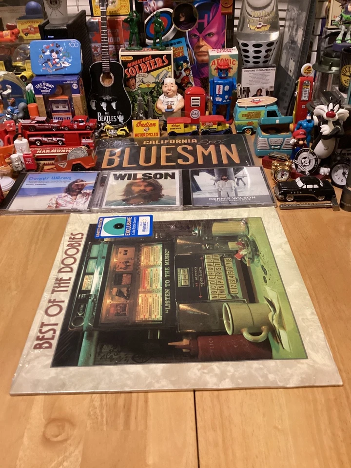 The Doobie Brothers/Best Of The Doobies Cola Bottle Green Vinyl LP Sealed - Image 3 of 3