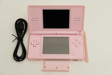 Nintendo DS Lite Coral Pink w/charger stylus gba dust cover USG-001