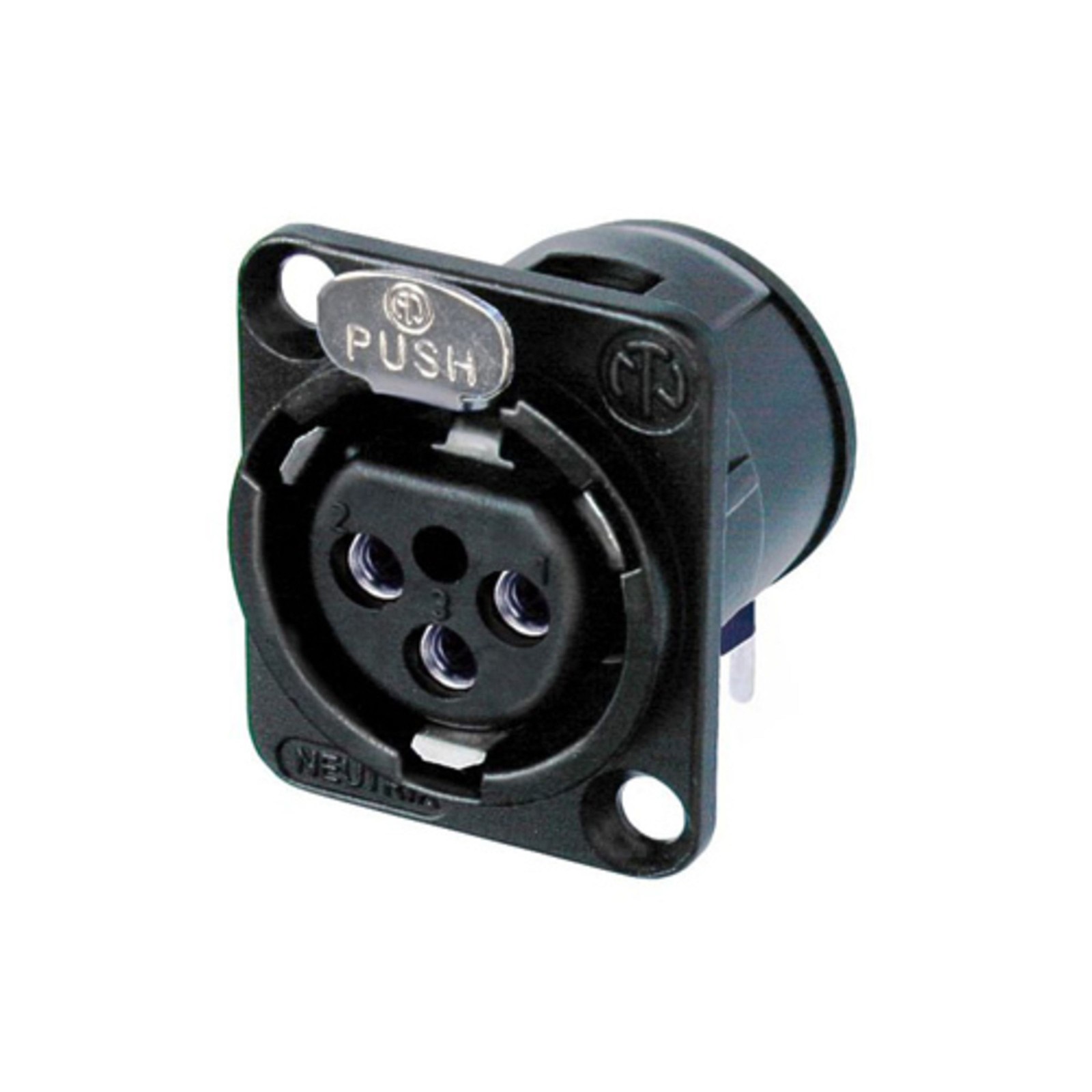 Корпус Neutrik NC3FD-H-BAG XLR в хорошем состоянии - Einbaubuchse 2190₽