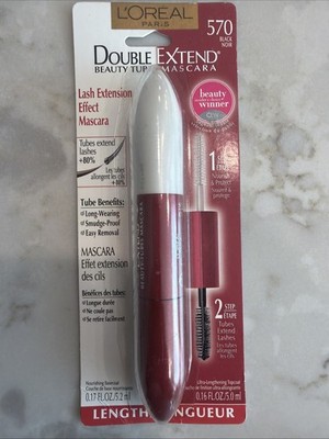 L'Oreal Paris Double Extend Beauty Tubes Lash Extension Washable Mascara