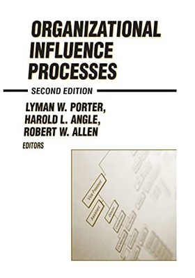 Organizational Influence Processes By Robert W. Allen, Lyman W. 
