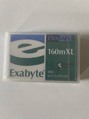 EXABYTE 160mXL 8mm Data Cartridge EXATAPE New & Sealed