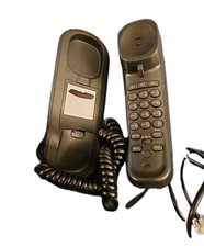 AT T Trimline Telephone TR1909 Black Corded Desk Wall Touch Tone Ships Free