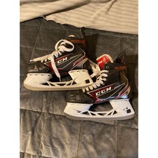 CCM JetSpeed FT2 Ice Hockey Skates Men US 8 SpeedBlade XS Liteframe 360 EVO