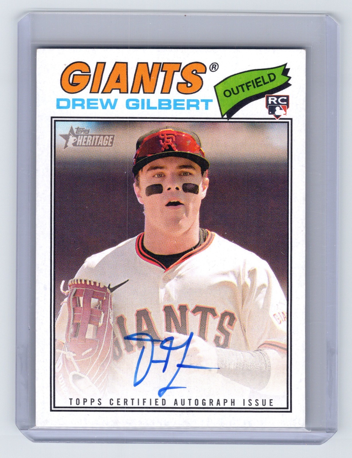 2026 Topps Heritage Real One Autographs Drew Gilbert #ROA-DG