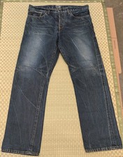 Gilded Age Selvedge Denim Jeans Straight Fit Men's Size 34 x 34 Made in USA
