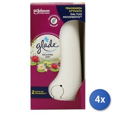 4x Bundle Glade Sense&Spray Elektrischer Lautsprecher Base Ocean Adventure