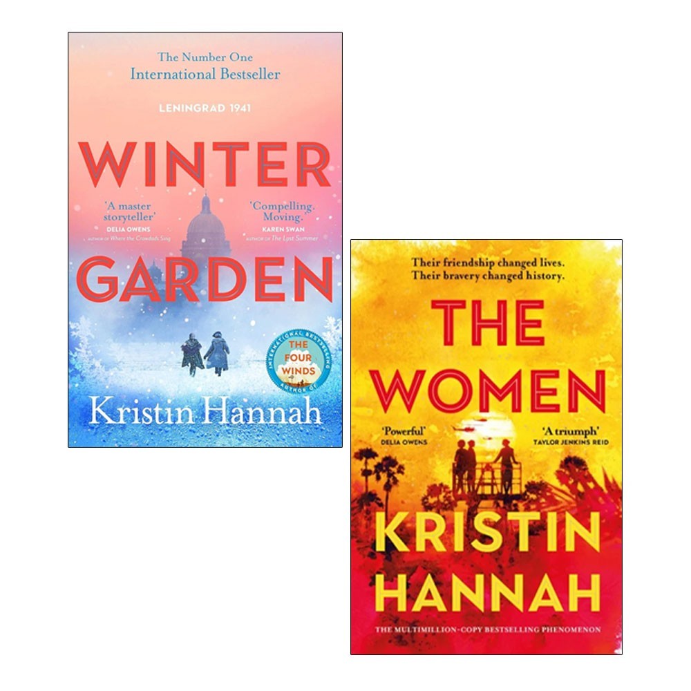Kristin Hannah Collection 2 Books Set Winter Garden, The Women