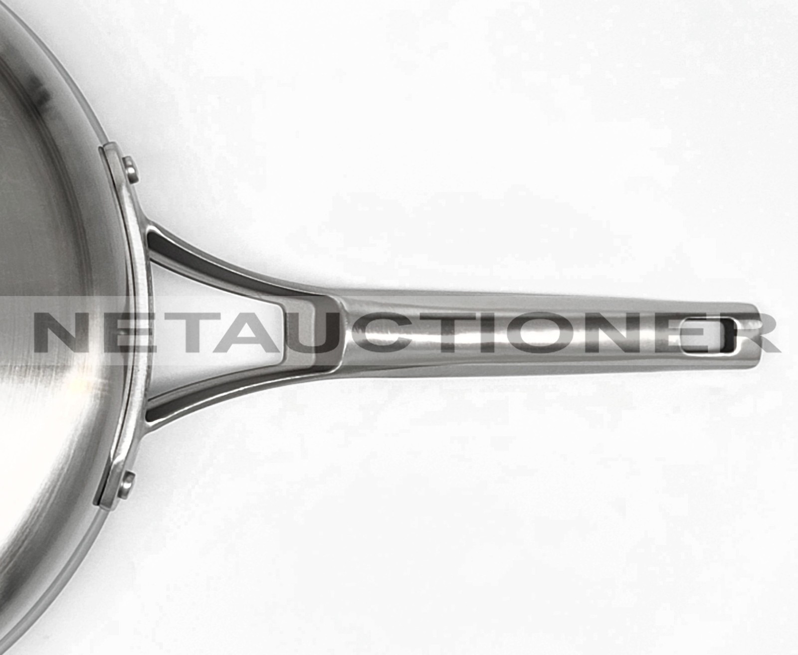 New CALPHALON Premier 3 Layer Stainless Steel 3 Qt Sauté Pan Professional