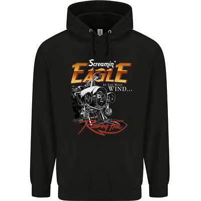 Screaming' Eagle Biker Motorrad Motorrad Kinder Hoodie