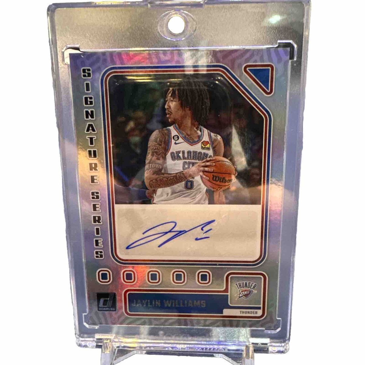 Jalen Williams PRIZM silver auto サインカード Jalen Williams PRIZM silver auto サインカード - メルカリ