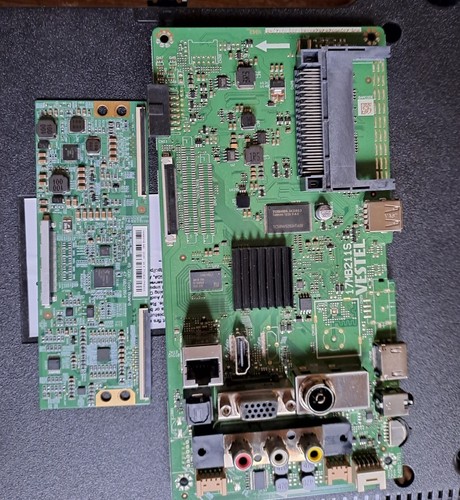 POLAROID P49FP0118A Mainboard + LDVS Kabel & TCON PCB 17MB211S 23596529