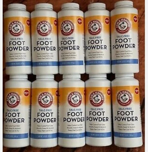 Arm & Hammer Talc Free Odor Control Foot Powder Corn Starch 5.0 oz New