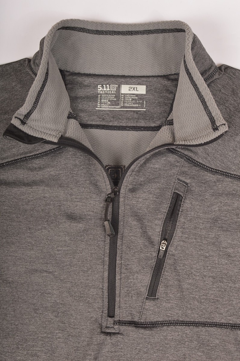 Tactical 72045-019 Recon Men's 1/2 Zip Fleece Jacket Size 2XL