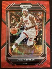 2023-24 Panini Prizm Red Wave Jimmy Butler Miami Heat #118