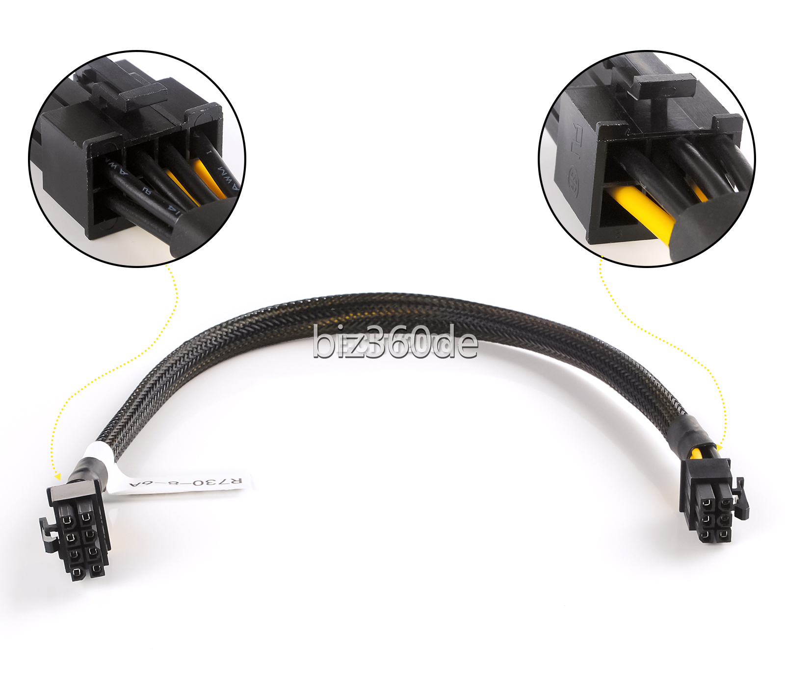 GPU Power Cable 8Pin auf 6Pin PCI FÜR DELL R730 K4200 NVIDIA Quadro