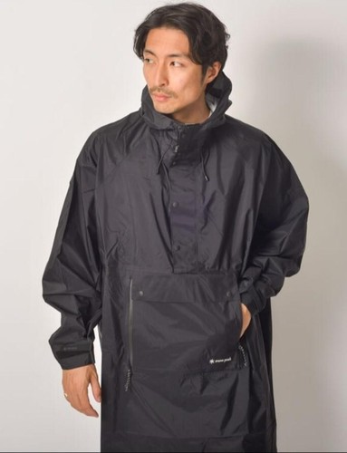 snow peak RAIN PONCHO size 2 BLACK - Picture 4 of 9