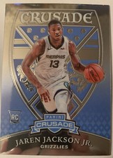 2018-19 Chronicles Basketball Jaren Jackson Jr Crusade Base Rookie Grizzlies
