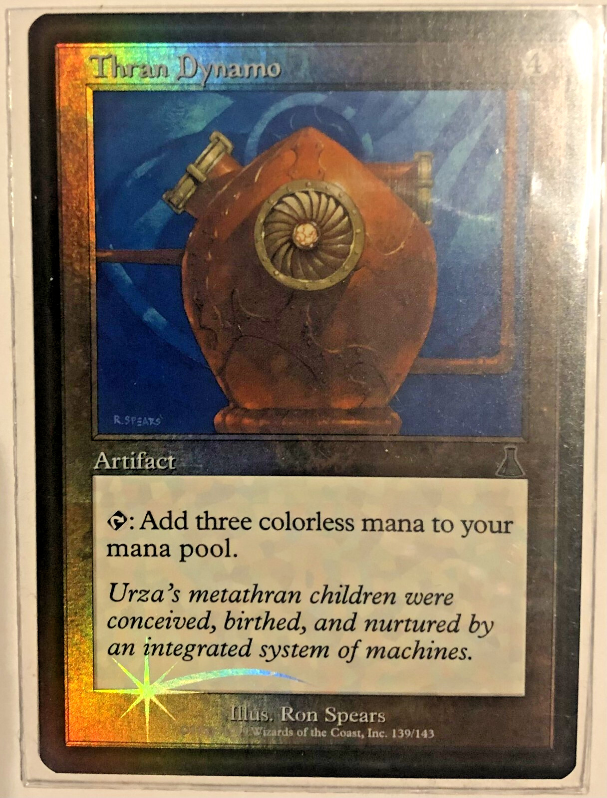 Thran Dynamo x1 1x FOIL Urza's Destiny NM MTG