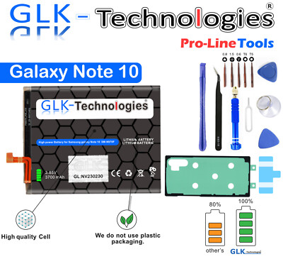 GLK Akku für Samsung Galaxy Note 10 SM-N970F EB-BN970ABU DuoS Mit Set NEU PRO