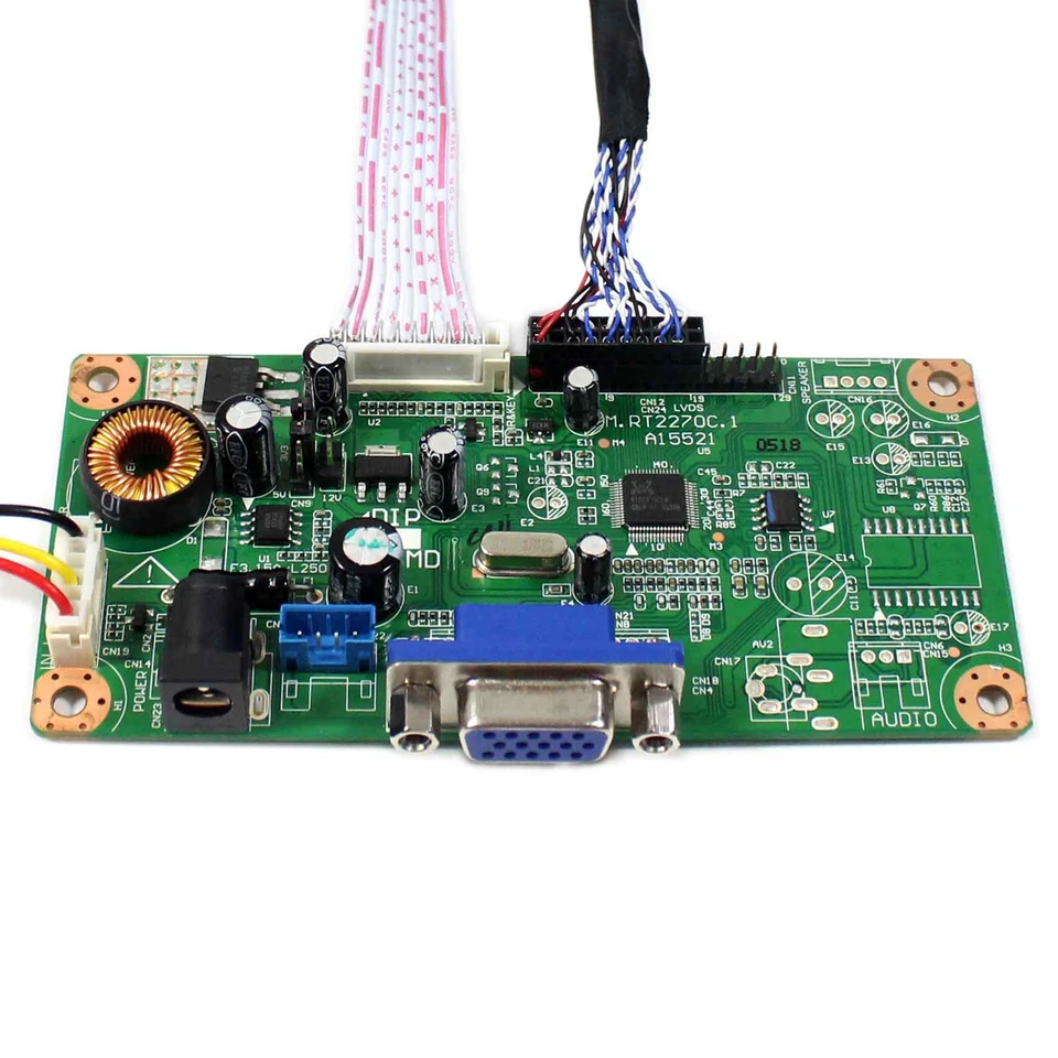 LCD Controller Board VGA Eingang 12,1" 1CCFL LVDS LCD Panel 1024x768 Auflösung - Bild 3 von 4