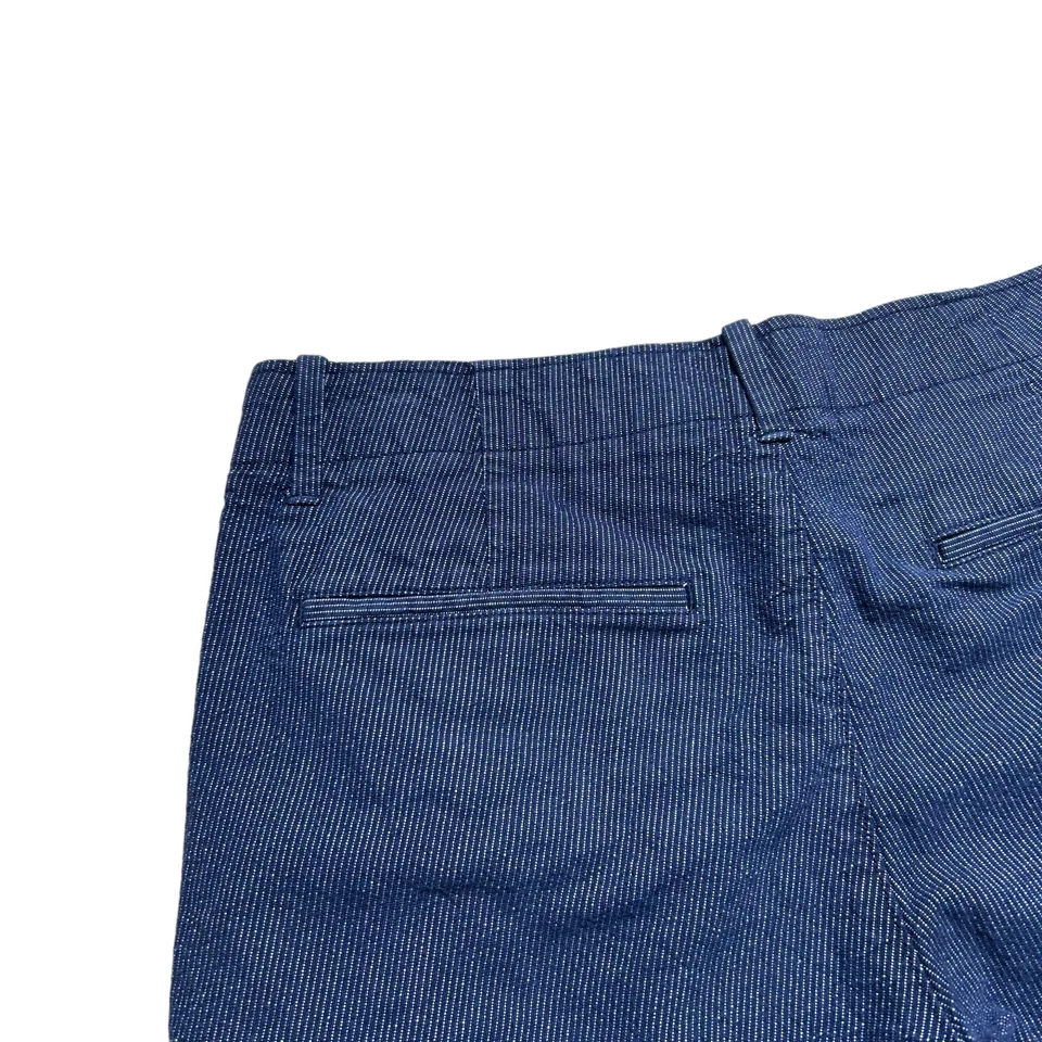 Pantalones Cortos Gap Lived In Para Hombre Talla 33 Azul Marino Rayas Frente Plano Foto 3 de 4