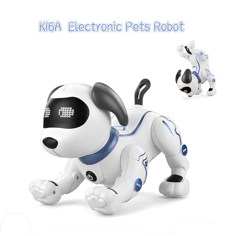 Programming Stunt Smart Robot Dog 2.4G Touch Sensor Early