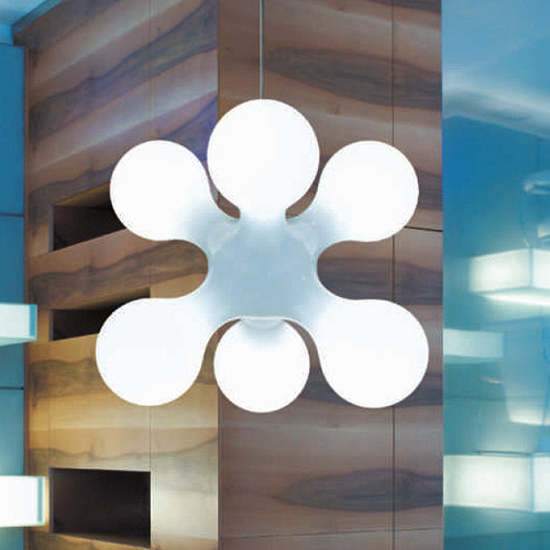 Suspension Kundalini Atomium – Design Hopf & Wortmann Pour Form, 2006