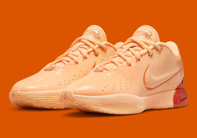 Nike LeBron James XXI 21 Melo Melo Dragon Pearl Melon Tint