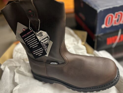 Skechers for Work Herren Ruffneck Stahlkappe Arbeitsstiefel Dunkelbraun Gr. 12 - Bild 3 von 3