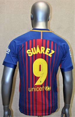 Nike T-shirt Homme maillot extérieur de fc Barcelone saison 2018-201 VOLT/DEEP ROYAL BLUE