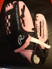 Rawlings PL950BP Girls LH 9 1/2 Inch Baseball Glove NEW