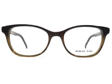 Robert Marc Eyeglasses Frames OCELOT-BCS Black Brown Square Horn Rim 47-18-135