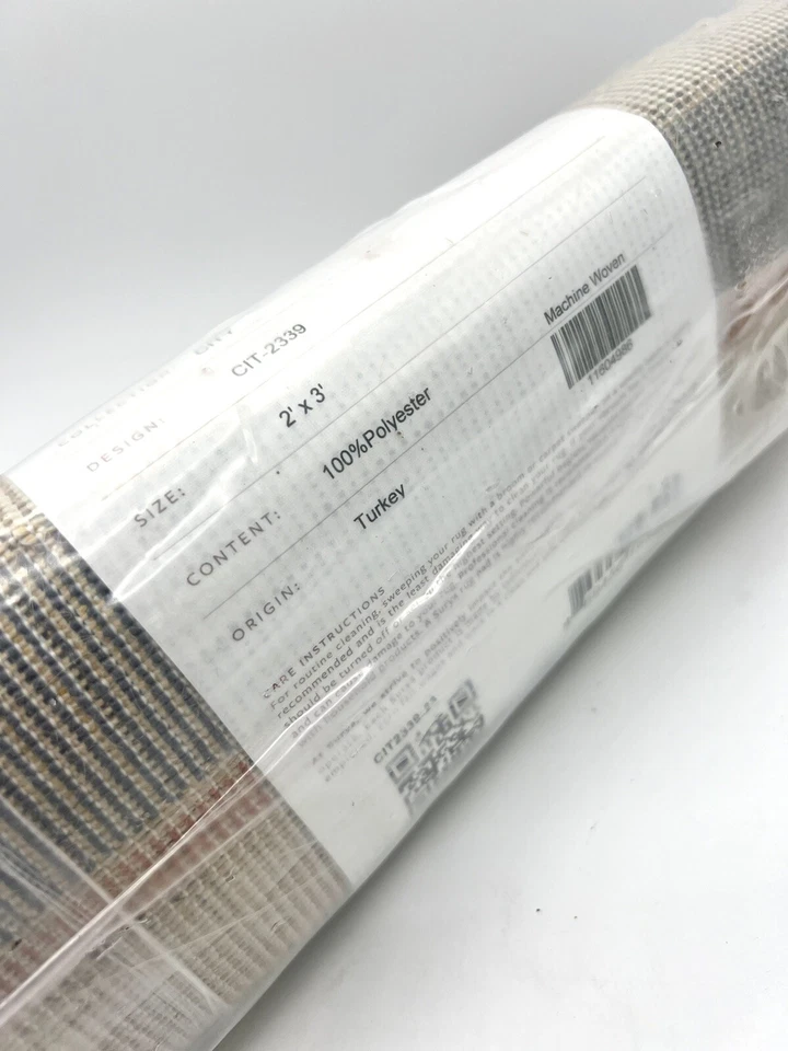 Surya City Collection CIT-2399 Abstract Colorful 2' x 3' Accent Rug Modern New! - Image 4 of 4