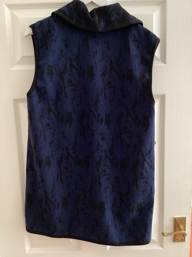 DAMEN WESTE MANTEL GRÖSSE 8/10 IZABEL BLAU COATIGAN KNEBELVERSCHLUSS UVP £30 - Bild 5 von 5