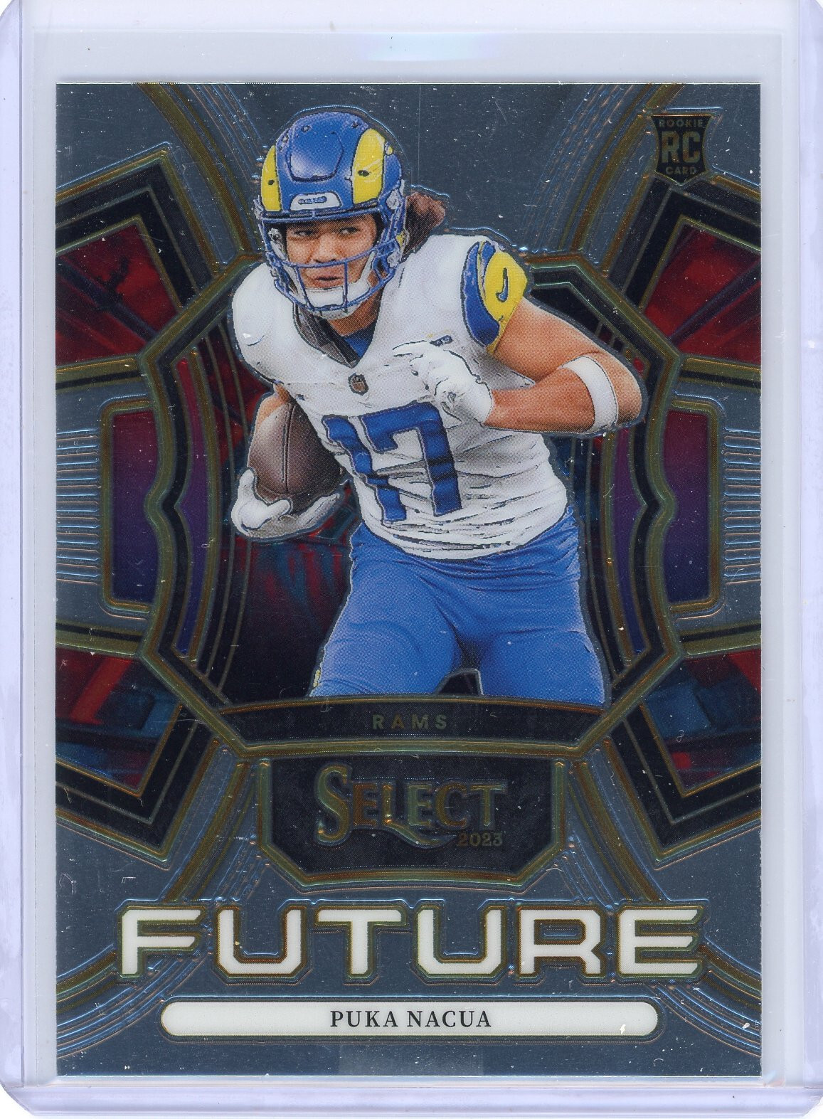 2023 Panini Select Puka Nacua Rookie Future RC #FUT-PNA Rams