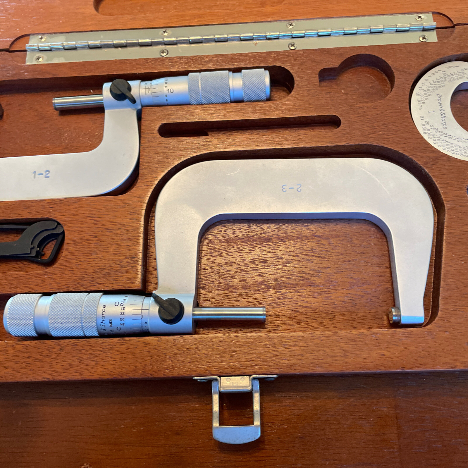 Brown & Sharpe Micrometer Set Of 3 eBay