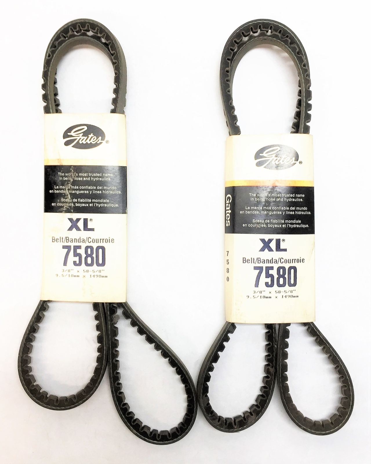 GATES XL Belt 7580 [Lot of 2] NOS eBay