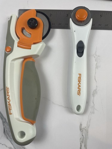Fiskars Rotary Cutter Sewing & Crafts Titanium Cutter And Scissors