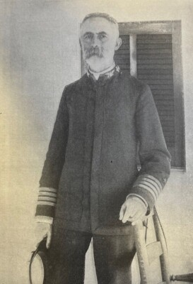 #ad 1898 Vintage Magazine Illustration Rear Admiral William T Sampson $19.99