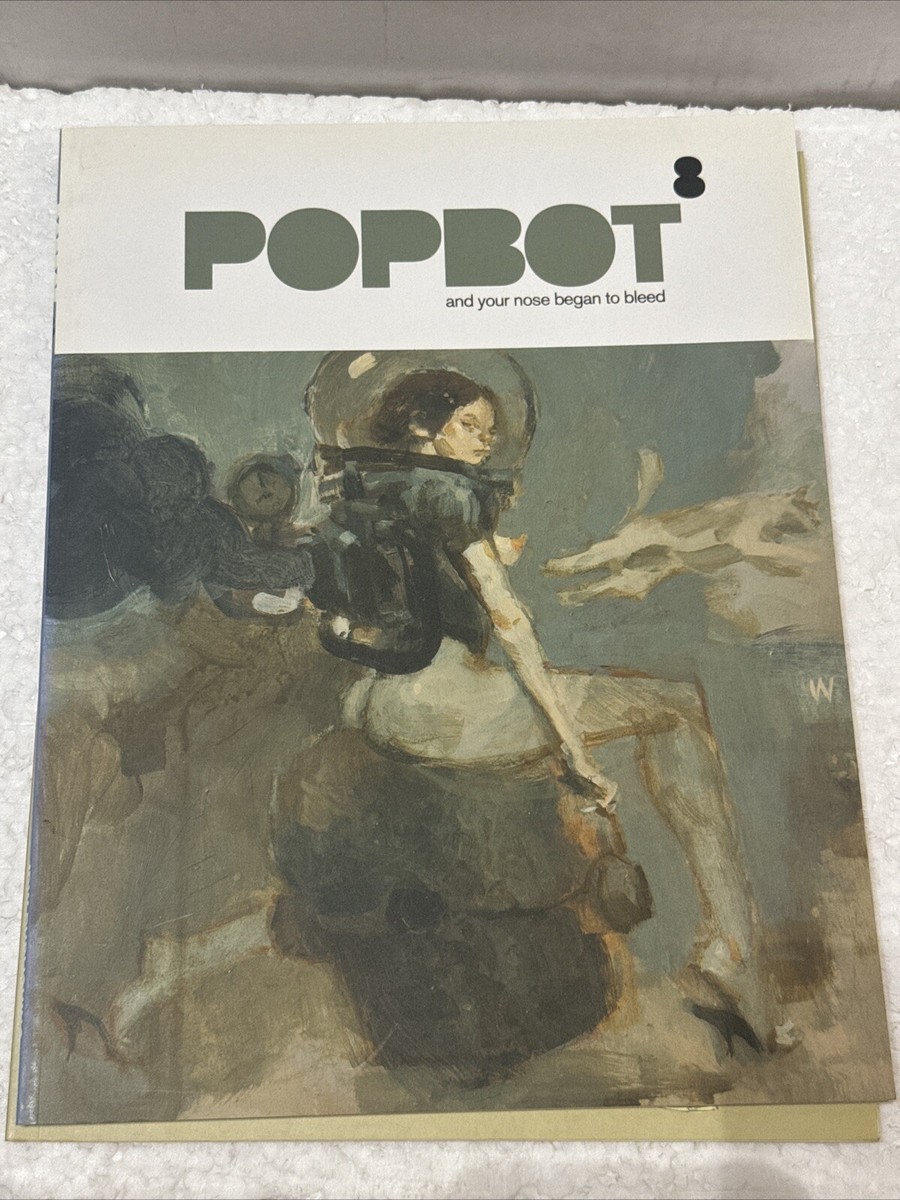 Popbot Season 2　Ashley Wood　アシュレイ・ウッド POPBOT 8 - Ashley Wood + POPBOT Season 2 Number 5 - IDW - Lot of 2