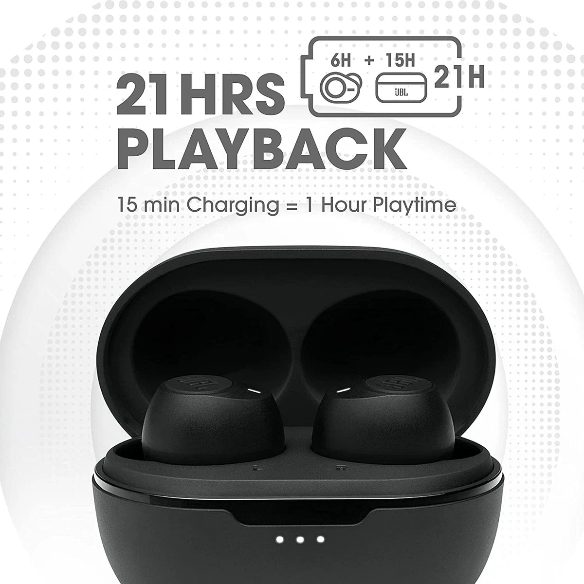 JBL C115TWS true wireless Ear Buds headphones with built in mic