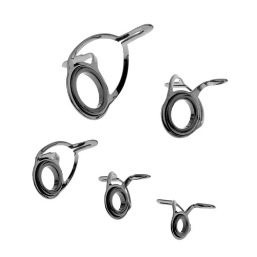 5Pcs Fishing Rod Guides DIY Rod Repair Ceramic Top Tip 5 Sizes eBay